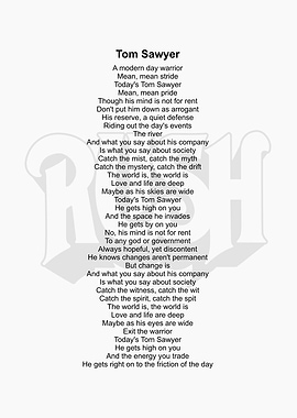 song lyrics illustration