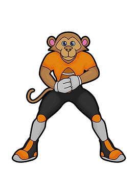 Monkey Football Sports