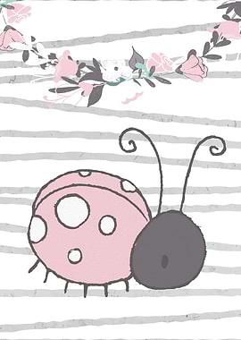 Cut little Bug Girls Gift