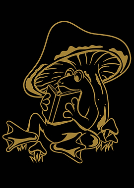 Cottagecore Aesthetic Frog