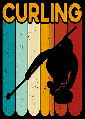 Curling stick sports