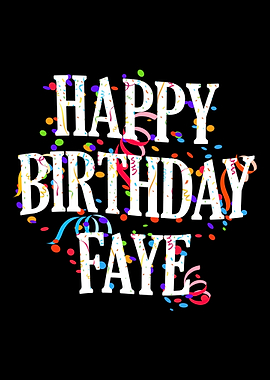Happy Birthday Faye