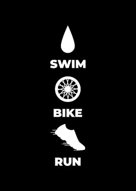 Triathlon Swim Bike Run
