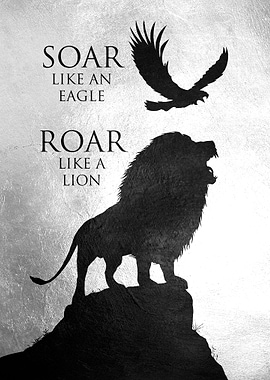 Soar Roar Eagle Lion