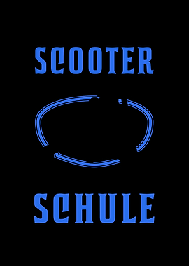 Zum Scooter fahren geboren