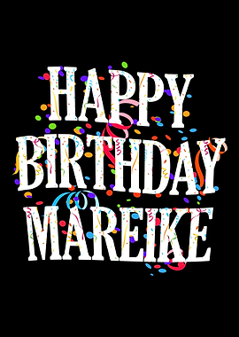 Happy Birthday Mareike