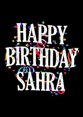 Happy Birthday Sahra