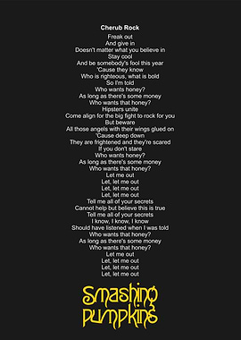 song lyrics illustration