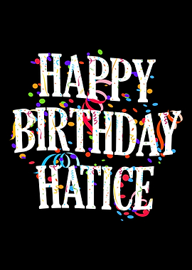 Happy Birthday Hatice