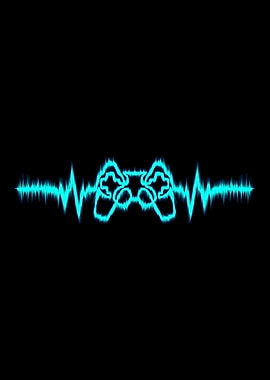 Gamer Heartbeat Gaming Lov