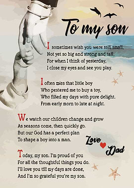 TO MY SON