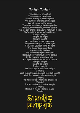 song lyrics illustration