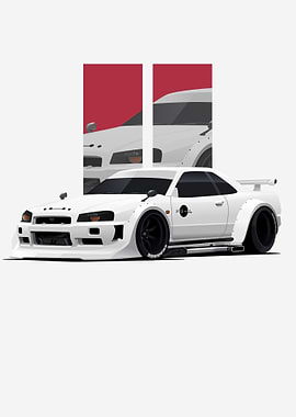 Nissan Skyline GTR R34