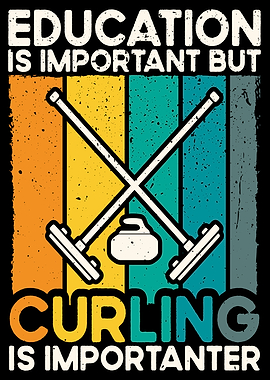 Curling stick sports