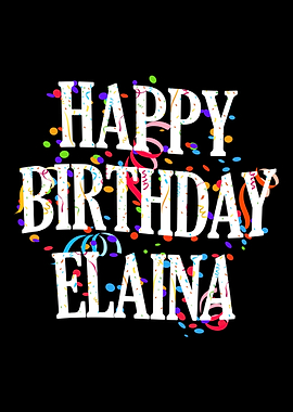 Happy Birthday Elaina