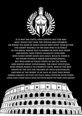 The Man in the Arena TR