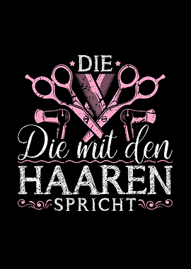 Friseurin Haare Spricht