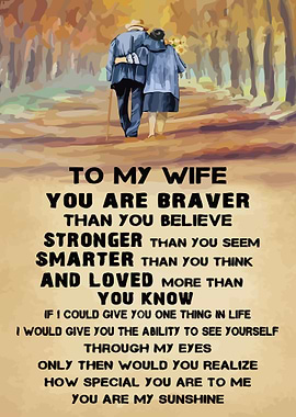 TO MY WIFE