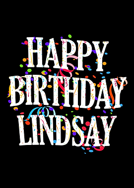 Happy Birthday Lindsay