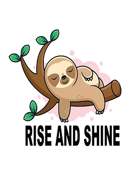 Sloth Baby Rise And Shine