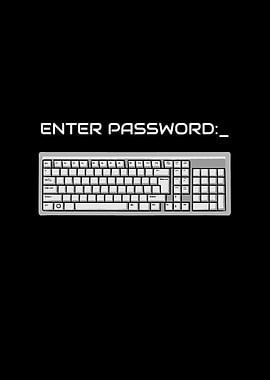 Enter Password Keyboard PC