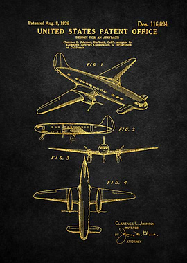 81 1939 Lockheed Airplane