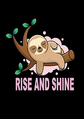 Sloth Baby Rise And Shine