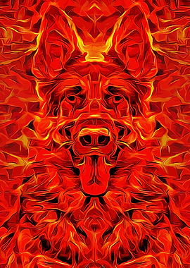 German Shepherd Hell