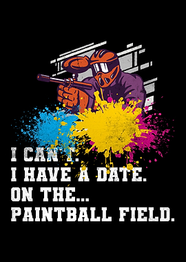 Date On Paintball Field