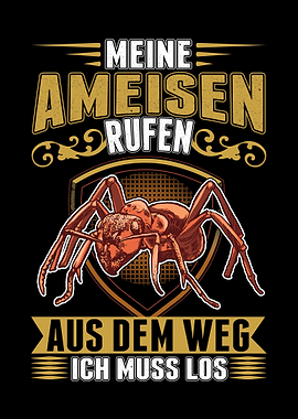 Meine Ameisen rufen