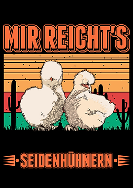 Seidenhuhn Seidenhhner