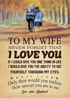 TO MY WIFE