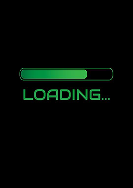 Loading Bar Computer Nerd