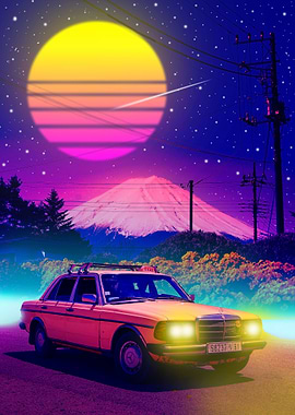 Fuji Mountain View Car