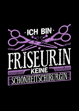 Ich Bin Friseurin Geschenk