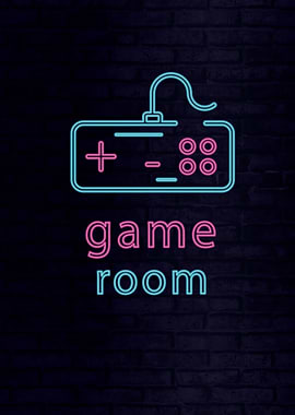 Game Room Neon Sign