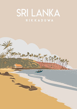 Sri lanka Travel poster