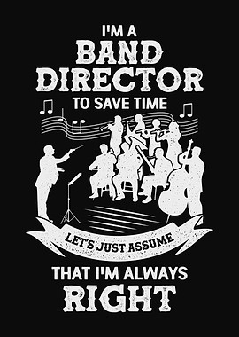 Band Director Design