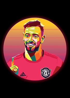 Bruno Fernandes Pop Art