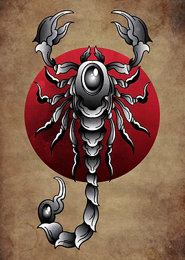 scorpion tattoo 2