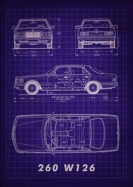 Mercedes Benz 260 W126