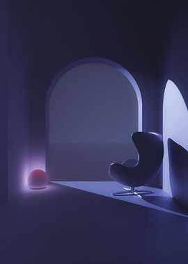 Seated in the Moonlight