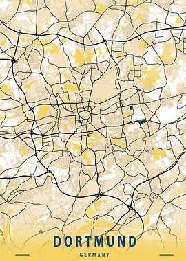 Dortmund Stadtplan Map