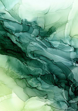 Green Botanical Abstract 1