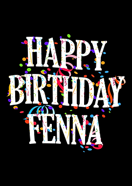 Happy Birthday Fenna