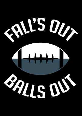 Falls Out Football Player