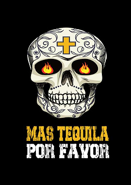Skull Tequila Halloween