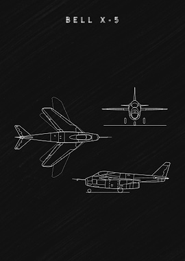 Bell X 5 Blueprint