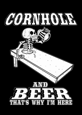 Funny Cornhole Beer For