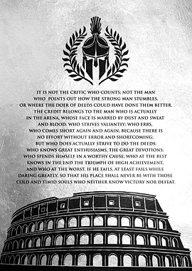 The Man in the Arena TR